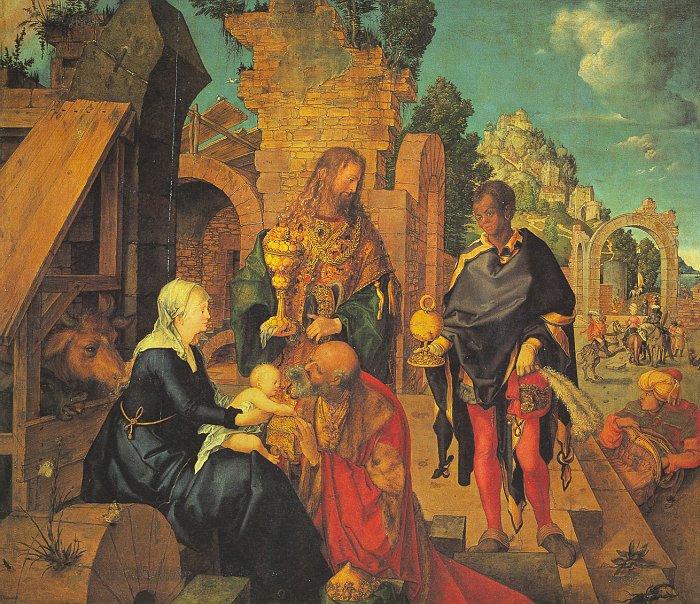 The Adoration of the Magi_z, Albrecht Durer